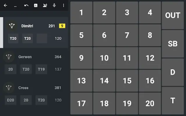 DARTS Scorer android App screenshot 7