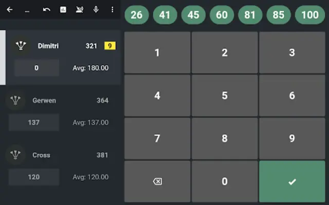 DARTS Scorer android App screenshot 8